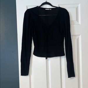 SO Black Long Sleeve Women's Top